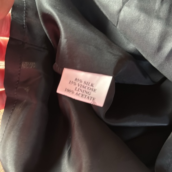 Vintage Adele Palmer 2 piece  satin appliqués dress and top NWT size medium - Picture 9 of 12